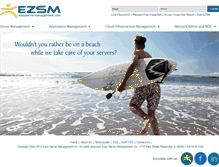 Tablet Screenshot of easyservermanagement.com
